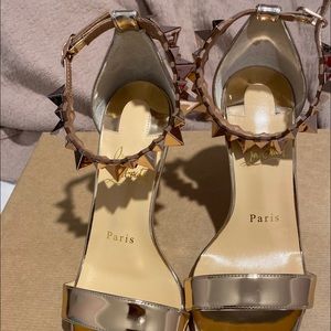 Christian Louboutin Planetava 85 Patent Sandal